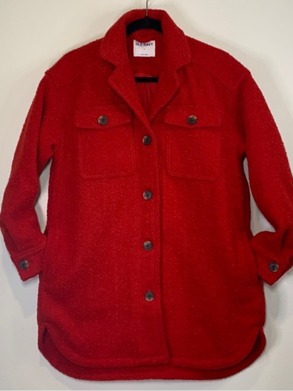 OLD NAVY  Shacket button down jacket top
